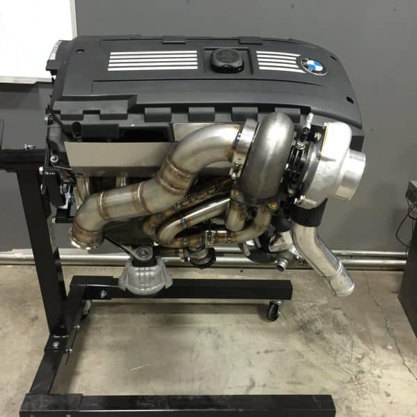BMW 335I 135I N54 TOP MOUNT SINGLE TURBO KIT - Image 2