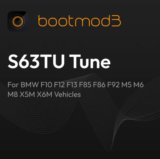 BOOTMOD3 S63TU - BMW F10 F12 F13 F85 F86 M5 M6 X5M X6M TUNE