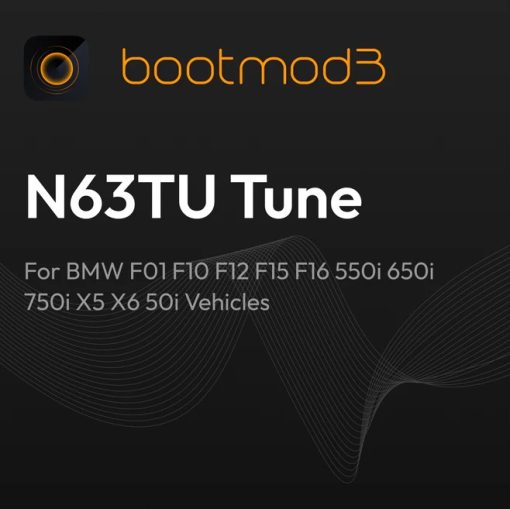 BOOTMOD3 N63TU - BMW F10 F12 F15 F16 550I 650I 750I X5 X6 50I TUNE
