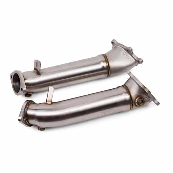 VRSF Nissan GTR 3.5″ Catless Cast Bellmouth Downpipes