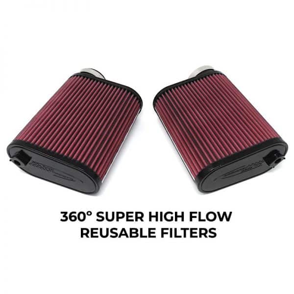 BMS C63 AMG Dual Intakes, Filters and Mounting Hardware - Image 4
