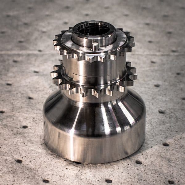 RK S55 BILLET PINNED CRANK HUB - Image 3