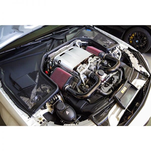 BMS C63 AMG Dual Intakes, Filters and Mounting Hardware - Image 3
