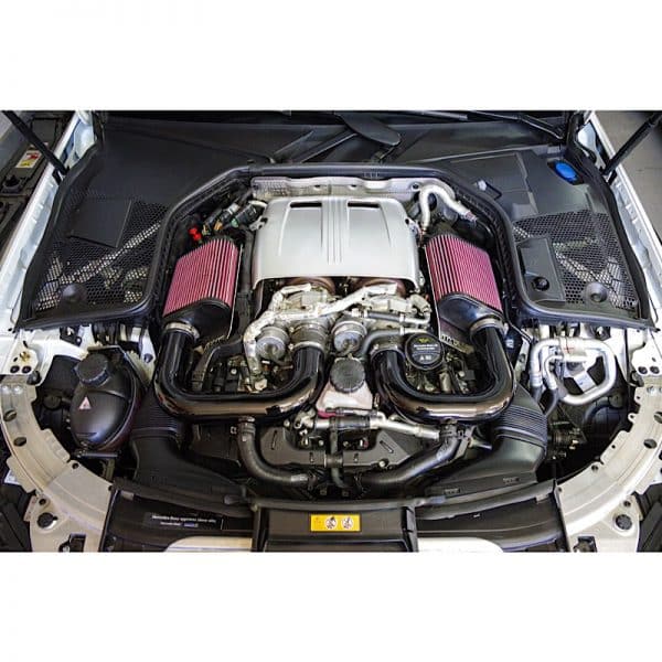 BMS C63 AMG Dual Intakes, Filters and Mounting Hardware - Image 2