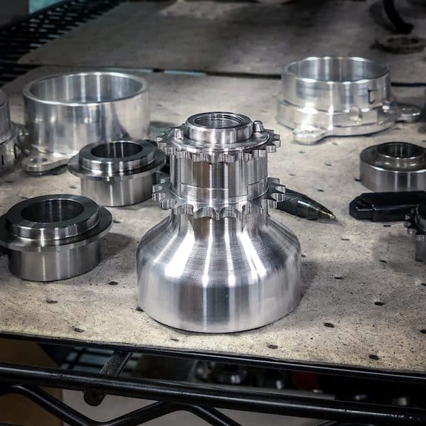 RK S55 BILLET PINNED CRANK HUB - Image 5