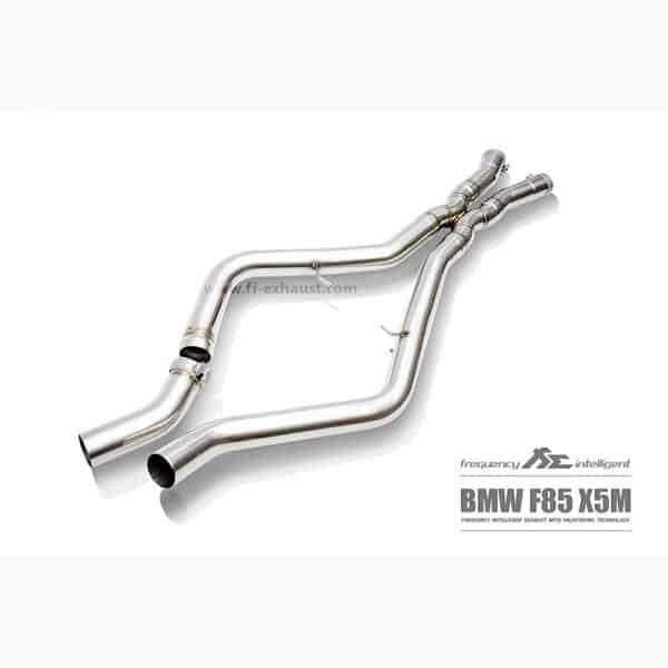 Fiexhaust Valvetronic Cat-Back BMW X5M F85 (Carbon Fiber Tips) - Image 4