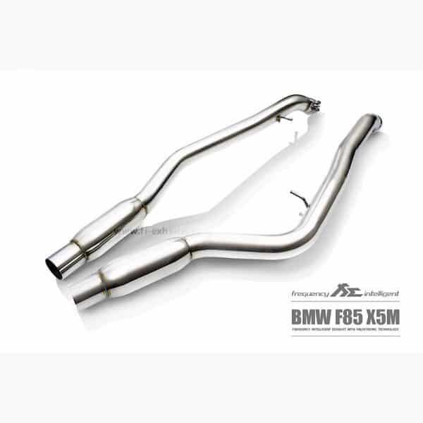 Fiexhaust Valvetronic Cat-Back BMW X5M F85 (Carbon Fiber Tips) - Image 5