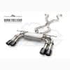 Fiexhaust Valvetronic Cat-Back BMW X5M F85 (Carbon Fiber Tips)