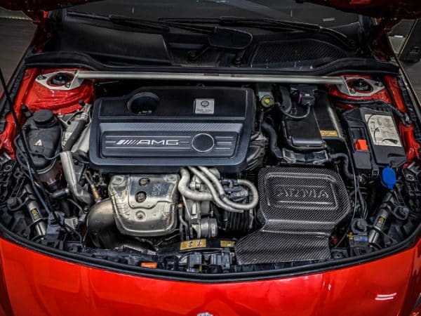 CLA 45 S C117 / A45 S W176 Carbon Fiber Cold Air Intake - Image 4