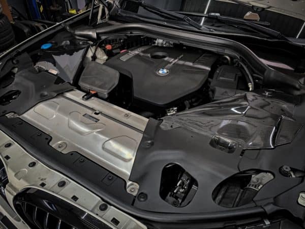 BMW G02 X4 20i 30i Carbon Fiber Cold Air Intake - Image 3