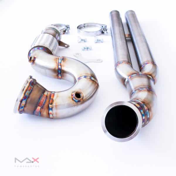 IROZ DOWNPIPES WITH MIDPIPES 8V RS3/ 8S TTRS - Image 2