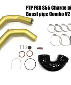 FTP F80/F82 M3/M4 Full color Charge pipe +boost pipe ( yellow )