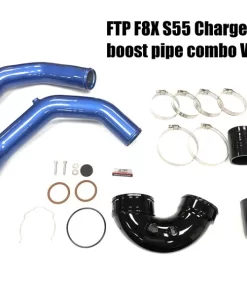 FTP F80/F82 M3/M4 Full color Charge pipe +boost pipe V2 ( blue)