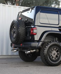 Alternative view of aFe Vulcan Series 2.5in 304SS Cat-Back Exhaust 2021+ Jeep Wrangler 392 6.4L w/ Polished Tips