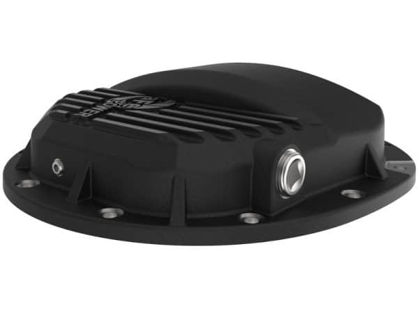 aFe Pro Series AAM 9.5/9.76 Rear Diff Cover Black w/Mach Fins & Oil 14-19 GM Silverado/Sierra 1500 - Image 5