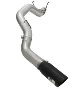aFe MACHForce XP 5in DPF-Back SS Exhaust Dodge RAM 13-14 6.7L (td) Mega Cab w/ Black Tip