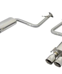 aFe Takeda 16-17 Lexus RC 200T 2.0L (t) 2in. SS Axle-Back Exhaust System w/Polished Tips