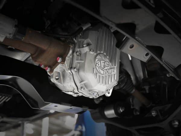 aFe Power 11-18 GM 2500-3500 AAM 9.25 Axle Front Differential Cover Raw Machined Street Series - Image 6