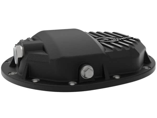 aFe Pro Series AAM 9.5/9.76 Rear Diff Cover Black w/Mach Fins & Oil 14-19 GM Silverado/Sierra 1500 - Image 6