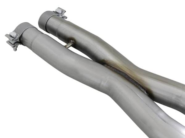 aFe MACH Force-Xp 2-1/2in 304 SS Cat-Back Exhaust 15-19 Dodge Challenger V6-3.6L - Raw Tip - Image 4