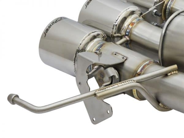 aFe MACHForce XP 3in-2 1/2in Axle Back 304SS Exhaust w/ Polished Tips 15-17 Chevy Corvette Z06 - Image 9