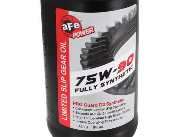 aFe Power Rear Differential Cover (Machined Black) 15-17 GMC Canyon 12 Bolt Axles w/ Gear Oil - Image 2