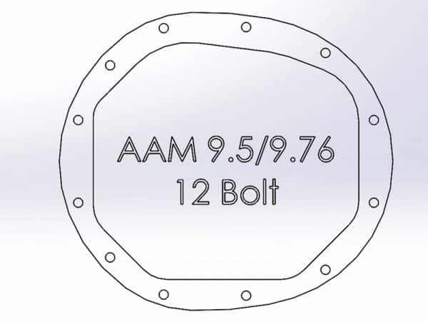 aFe Pro Series AAM 9.5/9.76 Rear Diff Cover Black w/Mach Fins & Oil 14-19 GM Silverado/Sierra 1500 - Image 7