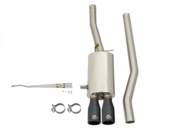 aFe MACHForce XP Exhausts Cat-Back SS-304 14-17 Mini Cooper S Hardtop 2-Door w/ Black Tips - Image 8