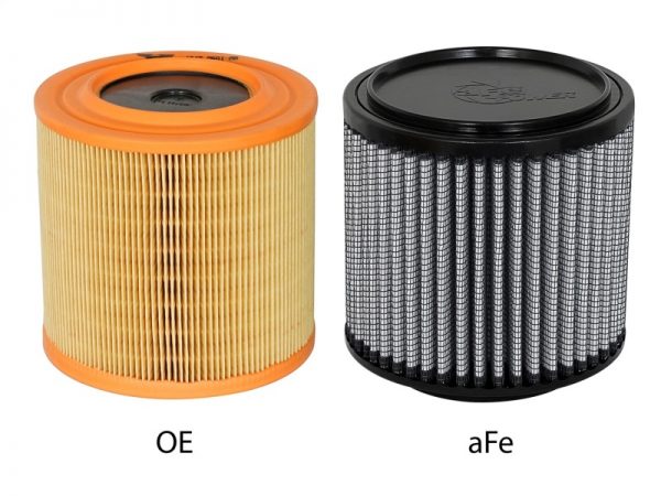 aFe MagnumFLOW OE Replacement Filter w/ Pro Dry S Media (Pair) 04-16 Aston Martin DB9 V12-6.0L - Image 5
