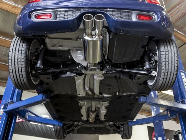 aFe MACHForce XP Exhausts Cat-Back SS-304 14-17 Mini Cooper S Hardtop 2-Door w/ Polished Tips - Image 3