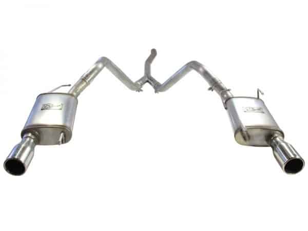 aFe MACHForce XP 05-09 Ford Mustang V6 4.0L 2-1/2in. 409 SS Cat-Back Exhaust - Image 5