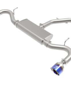 aFe Takeda 2.5in 409 SS Axle-Back Exhaust System Blue Flame 18-20 Hyundai Elantra GT L4-1.6L(t)