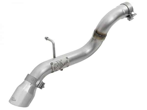aFe MACH Force-Xp Axle-Back Exhaust System w/Polished Tip 18-20 Jeep Wrangler L4-2.0T / V6-3.6L - Image 9