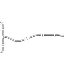 Alternative view of aFe Takeda 3in 304 SS Cat-Back Exhaust System w/Blue Flame Tips 17-20 Honda Civic Sport L4-1.5L (t)
