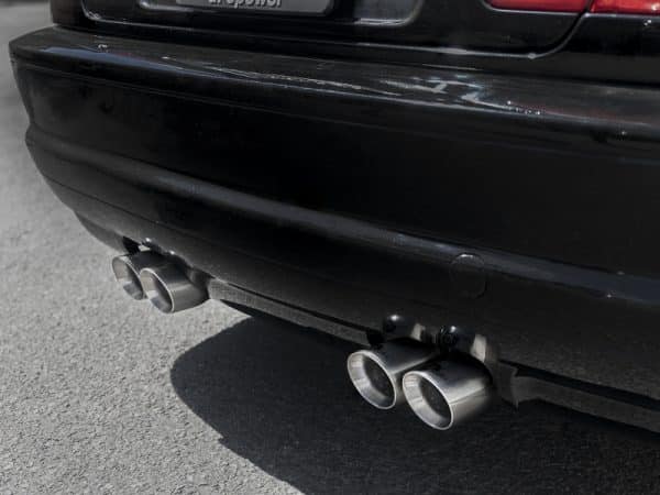 aFe MACH Force-Xp 2.5in 304 SS Cat-Back Exhaust w/ Polished Tips 01-06 BMW M3 - Image 7