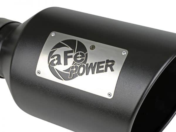 aFe Power MACH Force-Xp 409 Stainless Steel Clamp-on Exhaust Tip Black - Image 5