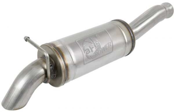 aFe Rock Basher 2.5in 409SS Cat-Back Exhaust System 18-21 Jeep Wrangler (JL) V6 3.6L - Image 6