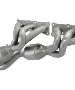 aFe 08-13 BMW 128i (E82/88) L6 3.0L Twisted Steel 304 Stainless Steel Long Tube Header w/ Cat