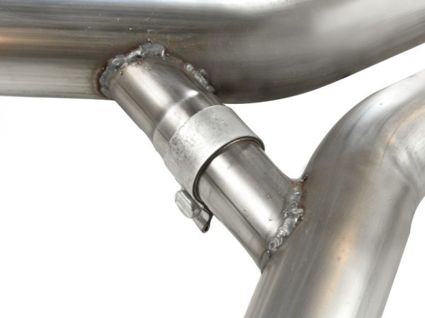 aFe MACHForce XP Cat-Back Exhaust 3in SS w/ Polished Tips 11-14 Ford Mustang GT V8 5.0L - Image 4