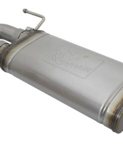 Alternative view of aFe Rebel Exhausts Cat-Back SS w/Polished Tip 16 Toyota Tacoma V6-3.5L