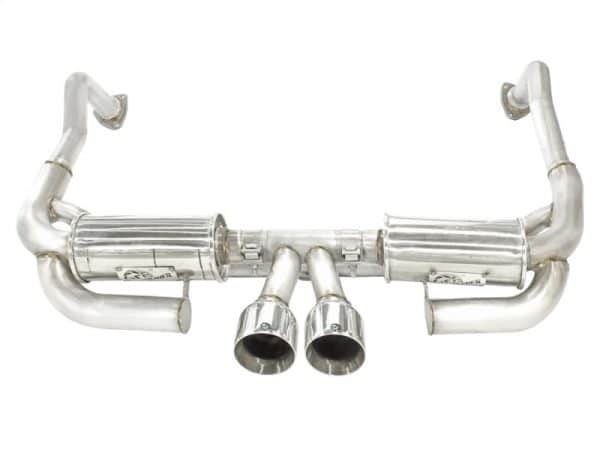 aFe ELITE 05-12 Porsche Boxster S (987.1-987.2) H6 3.4L 304SS Dual Cat-Back w/Dual Polished Tip Exht - Image 6