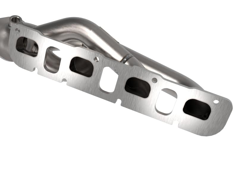 aFe 21-22 Jeep Wrangler 392 Twisted Steel Header 1-7/8 IN to 2-3/4 IN 304 w/ Raw Finish - Image 4