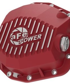 aFe Pro Series Rear Differential Cover Red 2018+ Jeep Wrangler (JL) V6 3.6L (Dana M220)