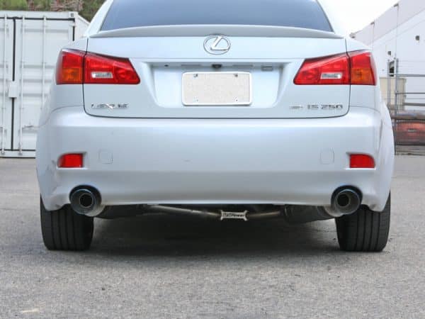 aFe POWER Takeda 06-13 Lexus IS250/IS350 SS Axle-Back Exhaust w/ Blue Flame Tips - Image 4