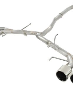 aFe Takeda 3in SS Exhaust Cat-Back 09-14 Nissan GTR V6 3.8L Polished Tips