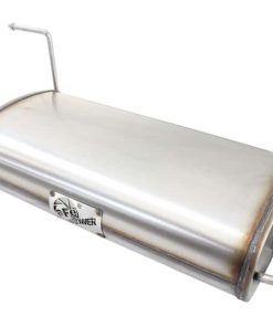 Alternative view of aFe MACHForce XP SS Exhaust 3in to 3.5in Cat-Back w/ Polished Tip 15 Ford F-150 EcoBoost V6 2.7/3.5L