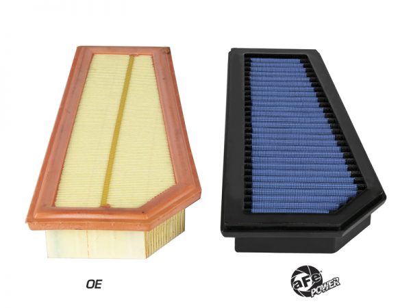 aFe Magnum FLOW OE Replacement Air Filter w/ Pro 5R Media 12-15 Mercedes-Benz C250 - Image 3