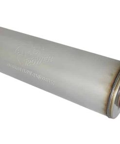 aFe MACH Force-Xp 409 SS Muffler 3-1/2in ID Center/Center x 7in Dia x 24in L - Round Body