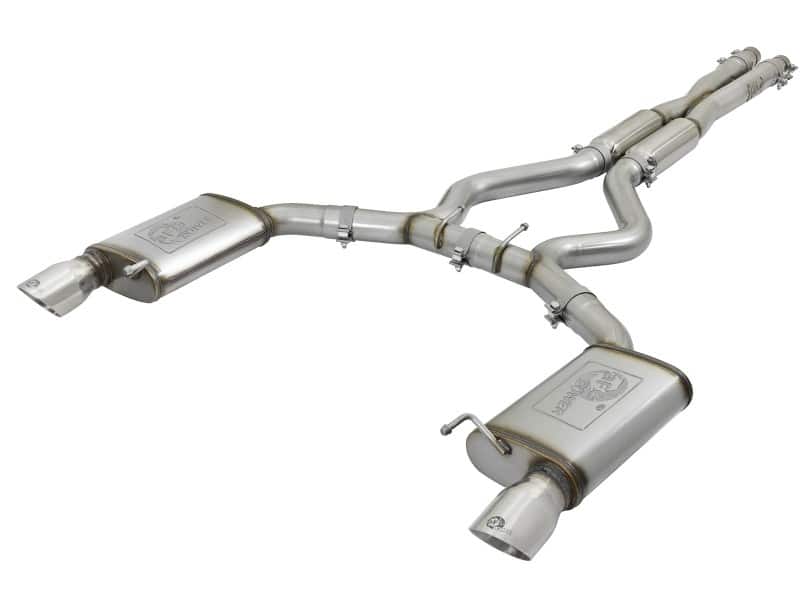 aFe 11-21 Dodge Durango V6-3.6L/V8-5.7L MACH Force-Xp 304 SS Cat-Back Exhaust System w/ Polished Tip - Image 8