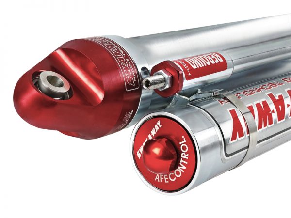 aFe Sway-A-Way 2.5 Bypass Shock 3-Tube w/ Piggyback Res. Left Side - 14in Stroke - Image 3